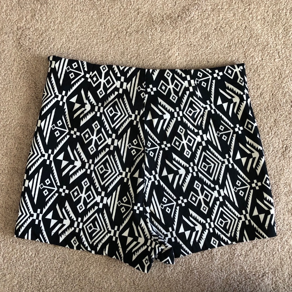 SOLD Printed Hot Pants